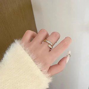 Classic Adjustable Rings Korean Fashion Jewelry